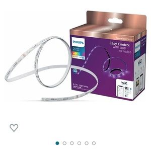 Philips Wiz connected color/tunable white smart light strip 6.5ft/2m